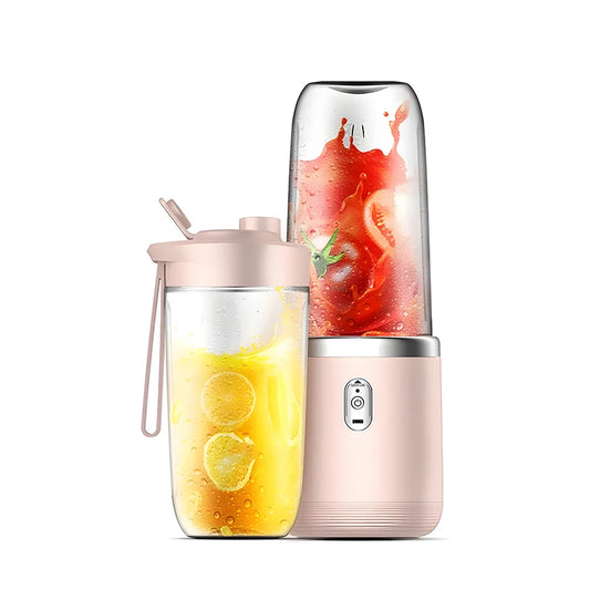 Double Cup Multifunction Usb Fruit Mixers Juicers